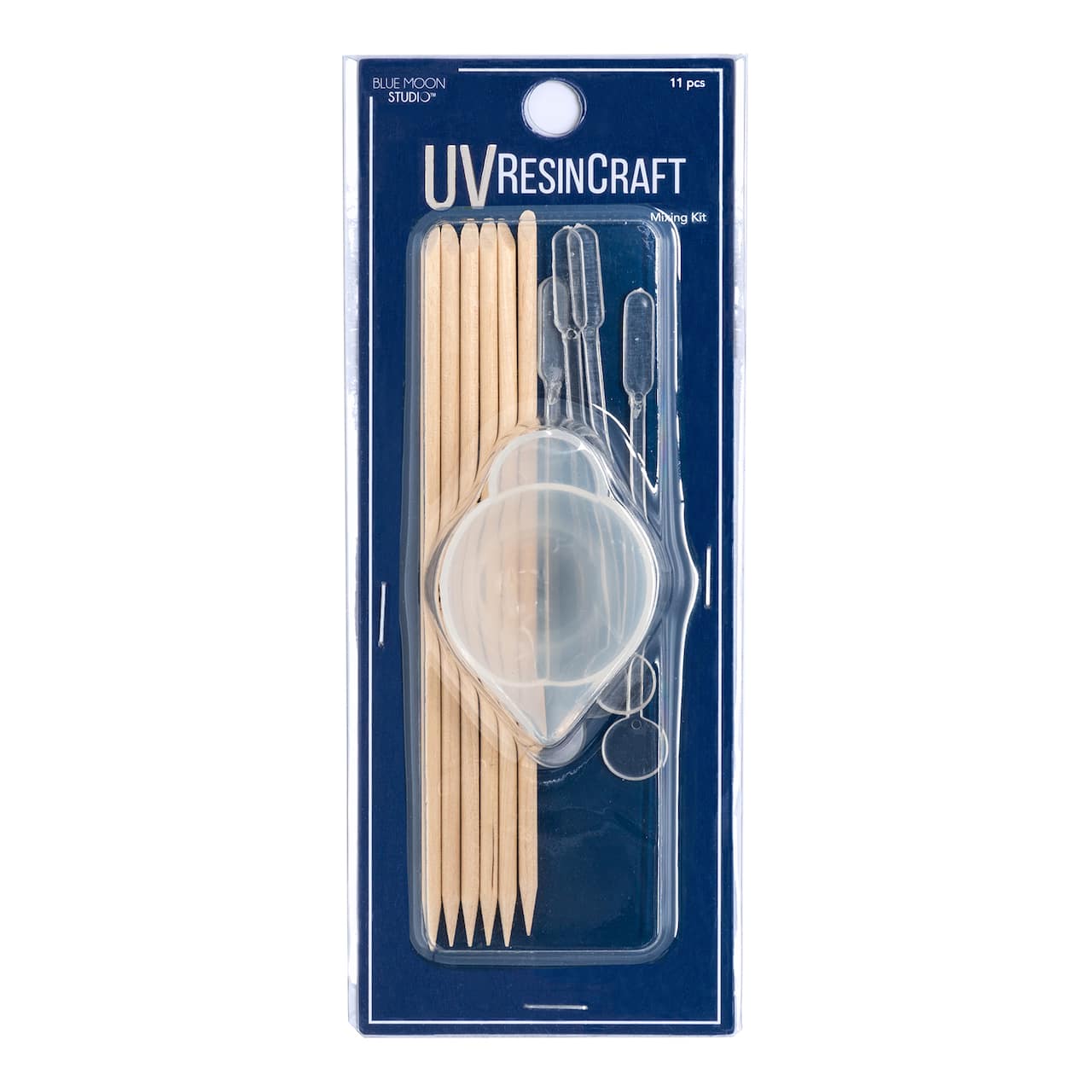 12 Pack: Blue Moon Studio™ UV Resin Craft Mixing Kit